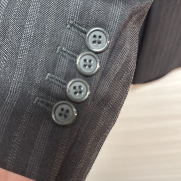 Bespoke Black Pinstripe Men's Suit
Check measurements in photos - Picture 7 of 17